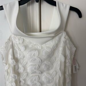 Alex Marie Classic White Dress